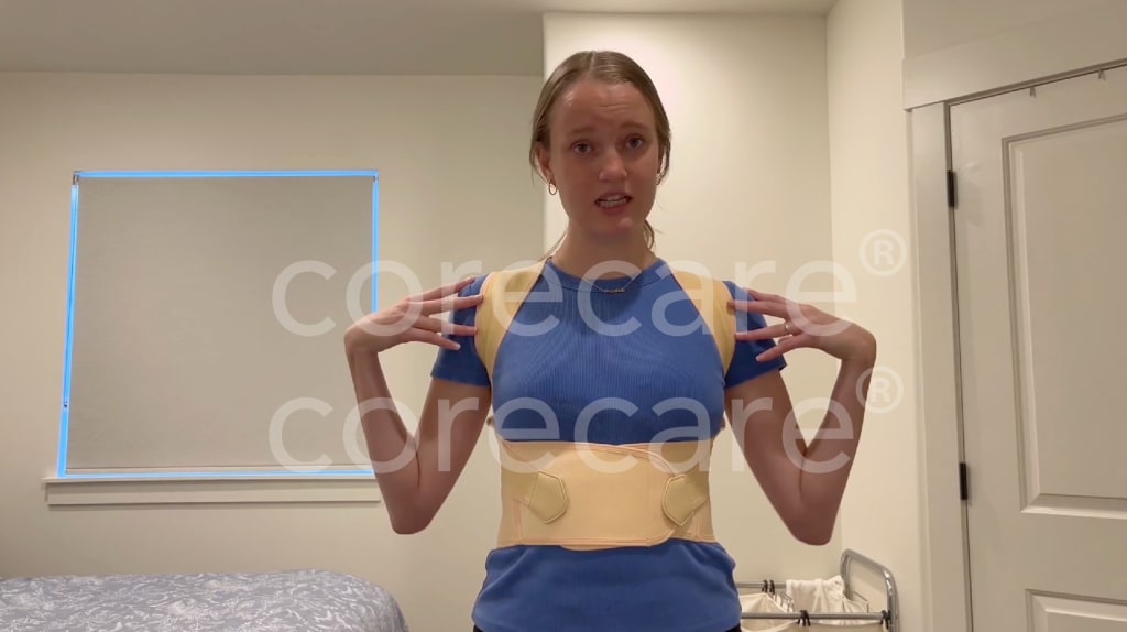 Instant Posture Corrector with Adjustable Ergonomic Support